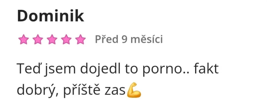 Recenze zákazníka: Pizzerie San Marino Kladno fakt dobrý.