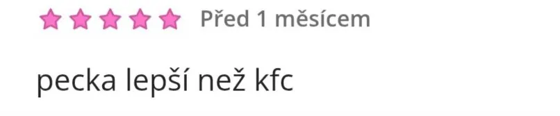 Recenze zákazníka: kuřecí speciality Wing It Kladno.